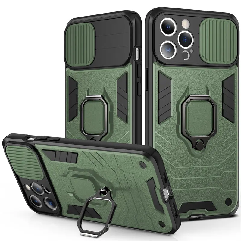 Camera Protection Armor Phone Case For iPhone 13 Pro Max 12 11 XR XS Max X 7 8 Plus 13 Shockproof Bumper Ring Holder Back Cover
Camera Protection Armor Phone Case For iPhone 13 Pro Max 12 11 XR XS Max X 7 8 Plus 13 Shockproof Bumper Ring Holder Back Cover