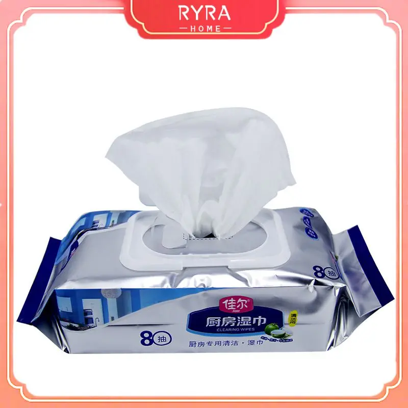 80 Pumps Kitchen Special Tableware Cleaning Wipes Household Cleaning Cloth Range Hood Degreasing Wet Wipes
80 Pumps Kitchen Special Tableware Cleaning Wipes Household Cleaning Cloth Range Hood Degreasing Wet Wipes