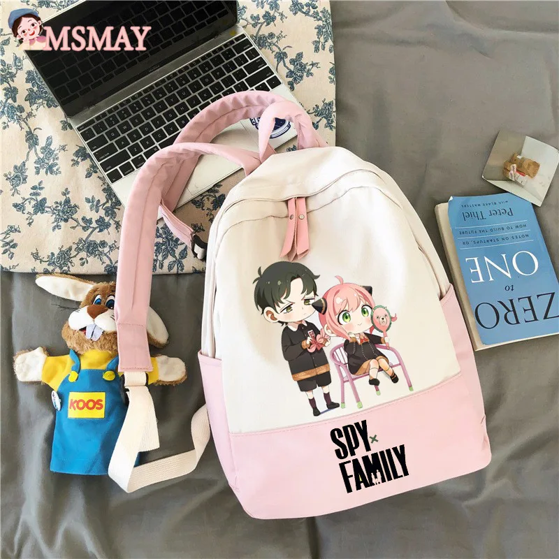 MsMay Spy X Family Anya Forger Girls Backpack Japan Anime Cartoon Kawaii Boys Schoolbag Teens Kids Oxford Waterproof Backpack
MsMay Spy X Family Anya Forger Girls Backpack Japan Anime Cartoon Kawaii Boys Schoolbag Teens Kids Oxford Waterproof Backpack