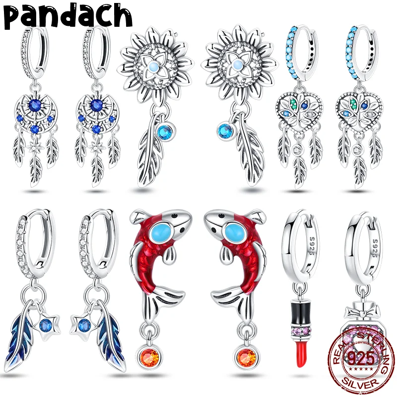 2023 Charm Double Hoop Earrings 100% 925 Silver Koi Carp Pave CZ Stud Earrings For Women Engagement Anniversary Jewelry Gifts
2023 Charm Double Hoop Earrings 100% 925 Silver Koi Carp Pave CZ Stud Earrings For Women Engagement Anniversary Jewelry Gifts