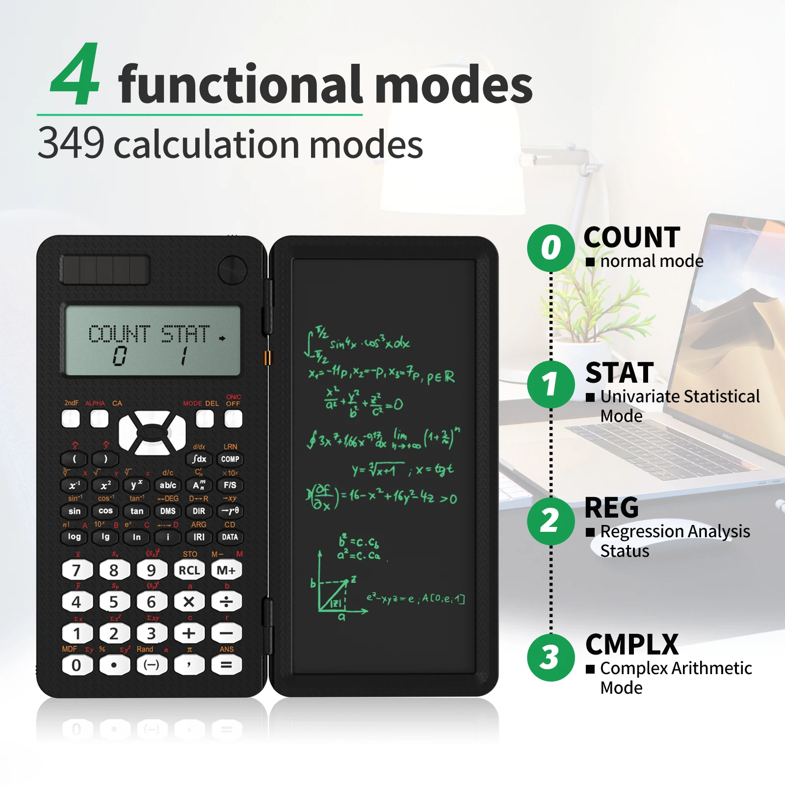 Functional Engineering Financial Calculator for School Student Office Scientific Calculator and Wordpad 991MS349
Functional Engineering Financial Calculator for School Student Office Scientific Calculator and Wordpad 991MS349