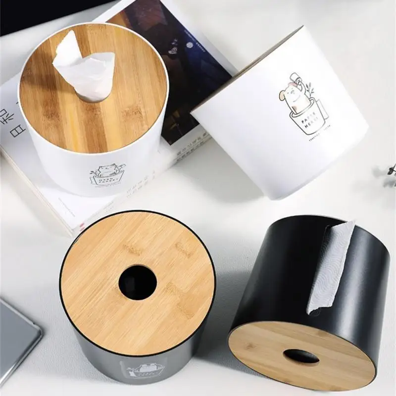 Wooden Tissue Storage Box Creative Living Room Kitchen Home Paper Drawer Napkin Holder Circular Button Roll Tissue Box Cover
Wooden Tissue Storage Box Creative Living Room Kitchen Home Paper Drawer Napkin Holder Circular Button Roll Tissue Box Cover