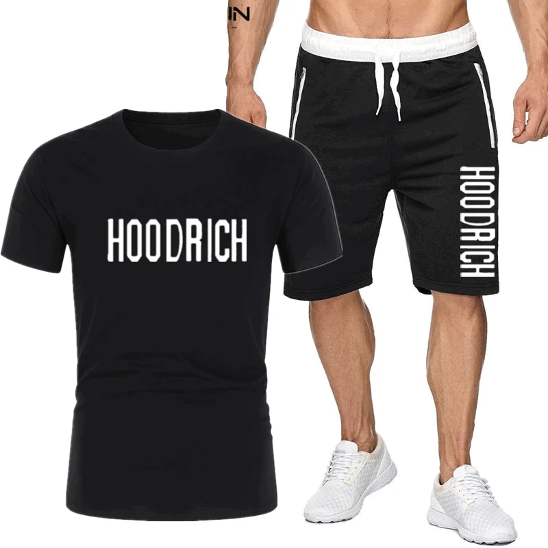 Men's Spring/Summer Suit HOODRICH Letter Print T-Shirt Summer Cotton Shorts + Beach Shorts Suit Men's Spring/Summer Clothing
Men's Spring/Summer Suit HOODRICH Letter Print T-Shirt Summer Cotton Shorts + Beach Shorts Suit Men's Spring/Summer Clothing