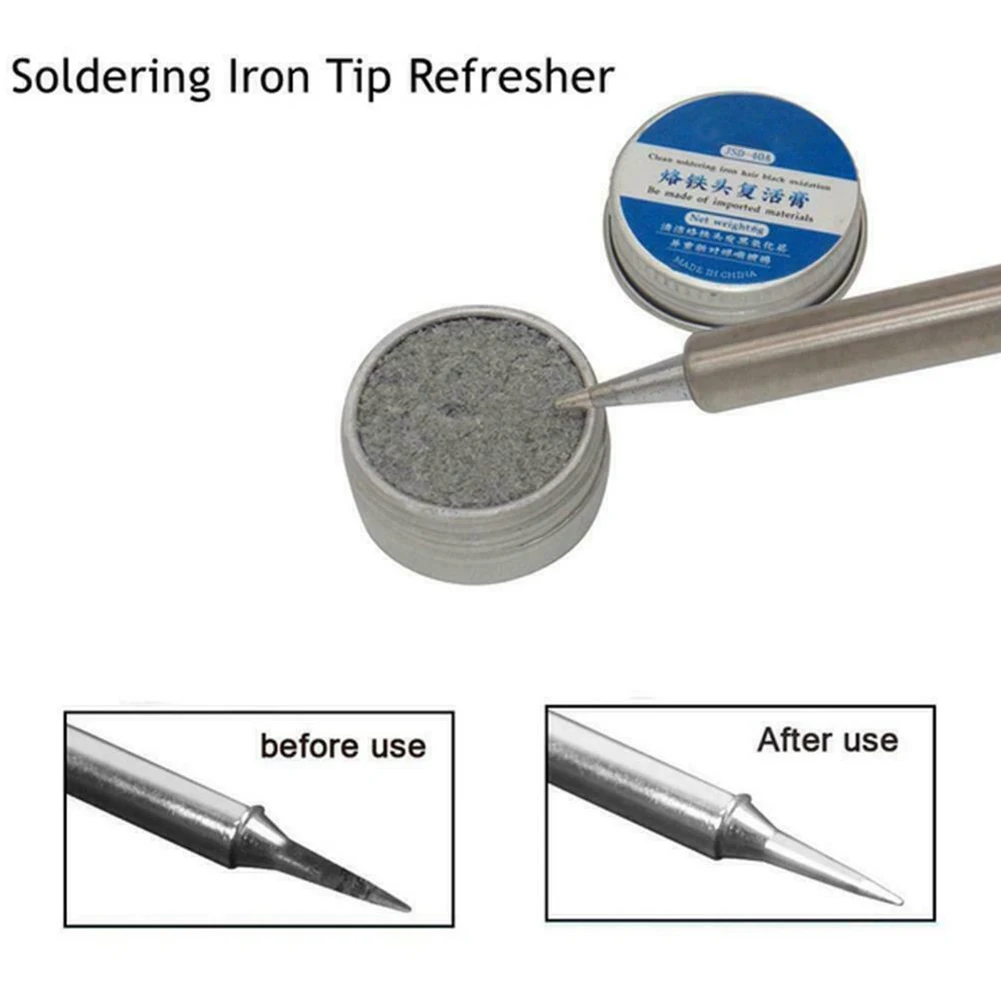 2022 Brand New Factory Workshop Rejuvenation Cream Soldering Iron Kit Tinner & Cleaner 1Pc Clean Oxidized L (15g)
2022 Brand New Factory Workshop Rejuvenation Cream Soldering Iron Kit Tinner & Cleaner 1Pc Clean Oxidized L (15g)