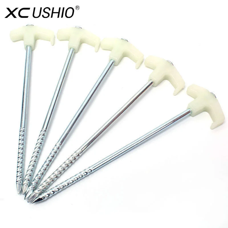 2/4/8/10Pcs Ultralight Camping Tent Pegs 25cm Florescent Long Screw Thread Tent Stakes Steel Tent Nails Outdoor Tent Accessories
2/4/8/10Pcs Ultralight Camping Tent Pegs 25cm Florescent Long Screw Thread Tent Stakes Steel Tent Nails Outdoor Tent Accessories