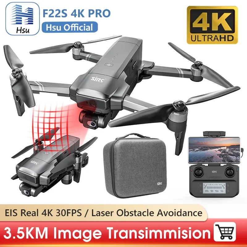 F22s 4K PRO Дрон 4K профессиональная реальная 4K EIS Камера Лазерный обход препятствий 3,5 км дистанционный полет Радиоуправляемый квадрокоптер дроны
F22s 4K PRO Дрон 4K профессиональная реальная 4K EIS Камера Лазерный обход препятствий 3,5 км дистанционный полет Радиоуправляемый квадрокоптер дроны