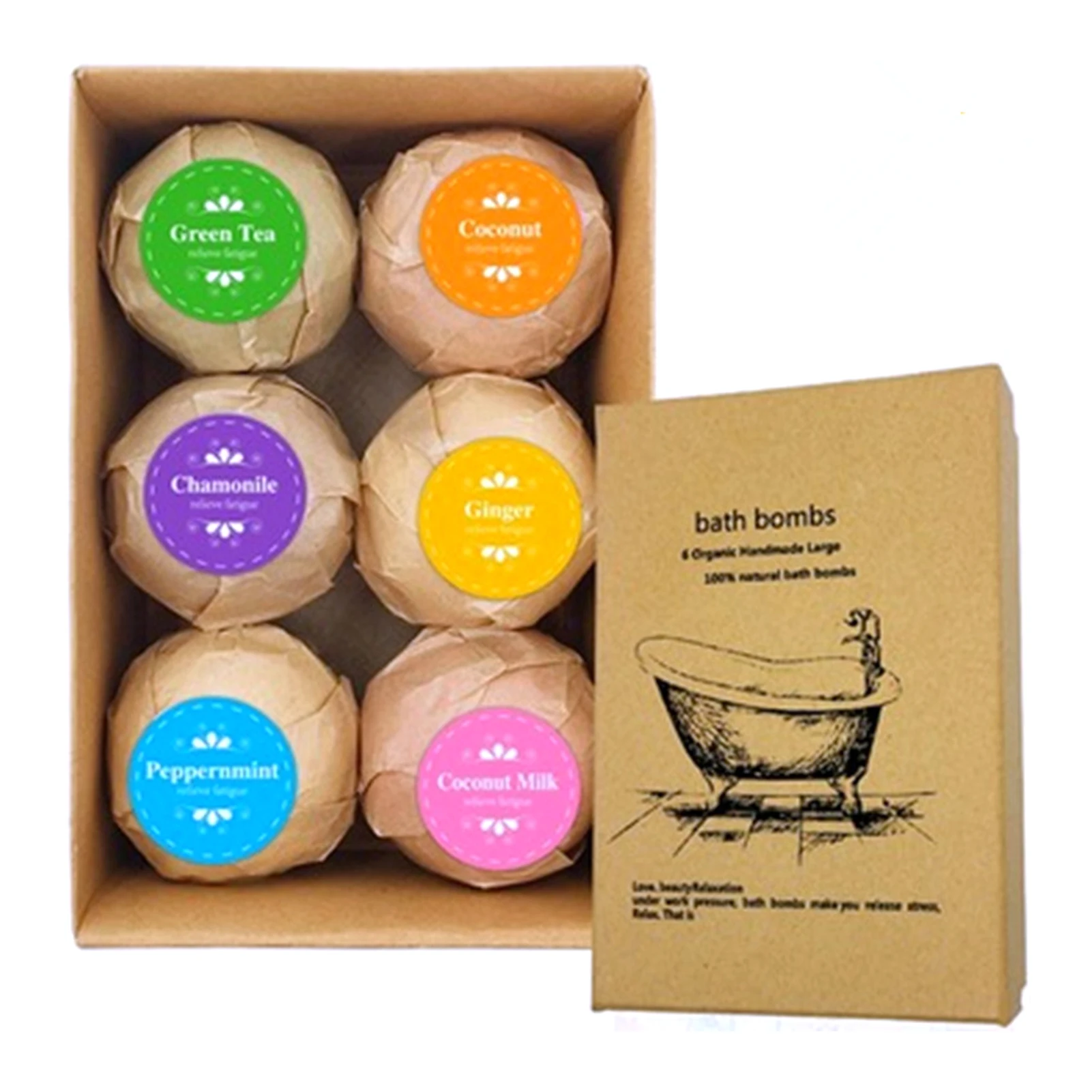 6pcs Bath Bombs Gift Set Moisturize Luxurious Luxury Spa Organic Natural Fragrant Home Relaxing Soak Essential Oil Surprise
6pcs Bath Bombs Gift Set Moisturize Luxurious Luxury Spa Organic Natural Fragrant Home Relaxing Soak Essential Oil Surprise
