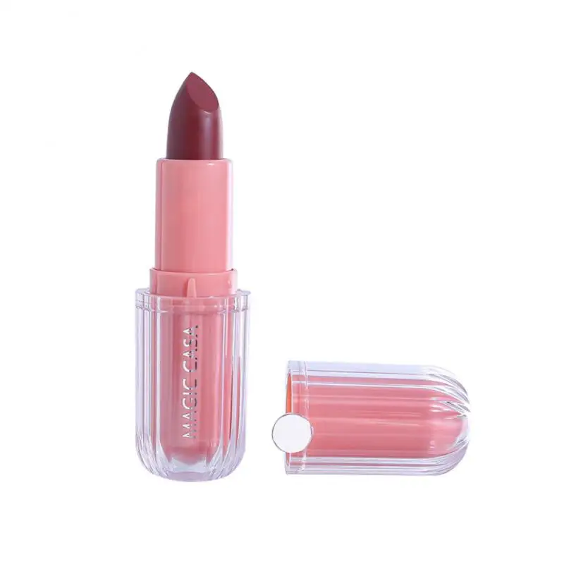 

6 Colors Matte Lipstick Long Lasting Waterproof Moisturize Pigmented Lip Glaze Makeup Silky Touch Lip Gloss Charming Cosmetics