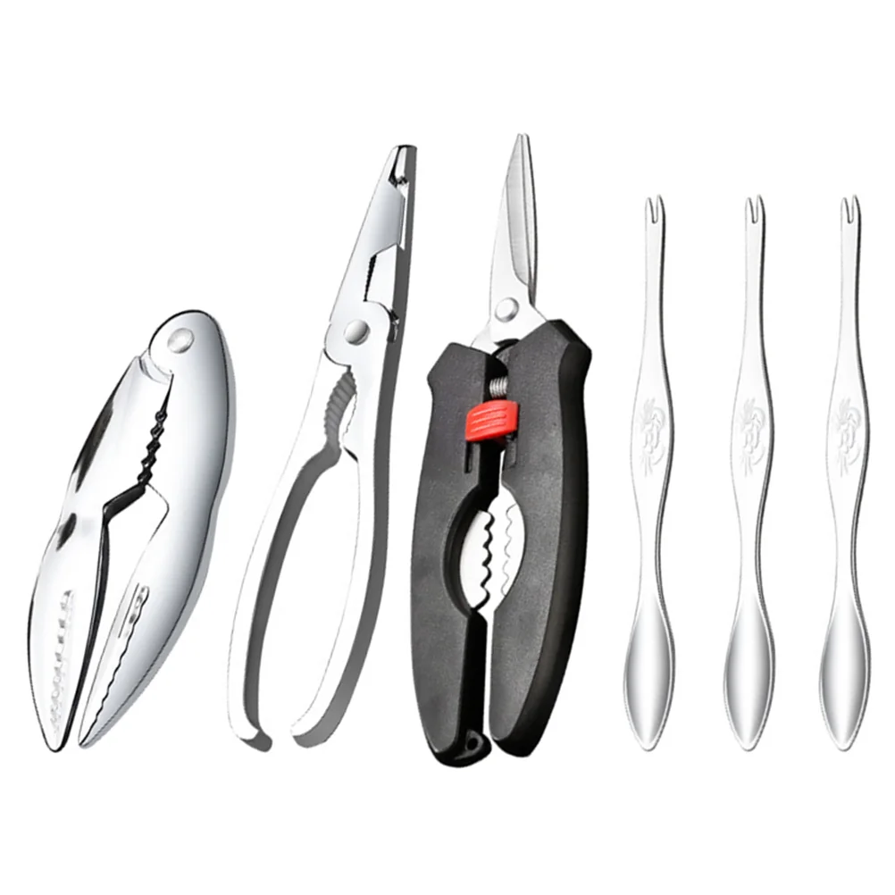 Crab Fork Picks Forks Set Seafood Lobstertools Tool Scissorsshrimp Serving Prawns Claw Escargot Eating Cocktail Tasting
Crab Fork Picks Forks Set Seafood Lobstertools Tool Scissorsshrimp Serving Prawns Claw Escargot Eating Cocktail Tasting