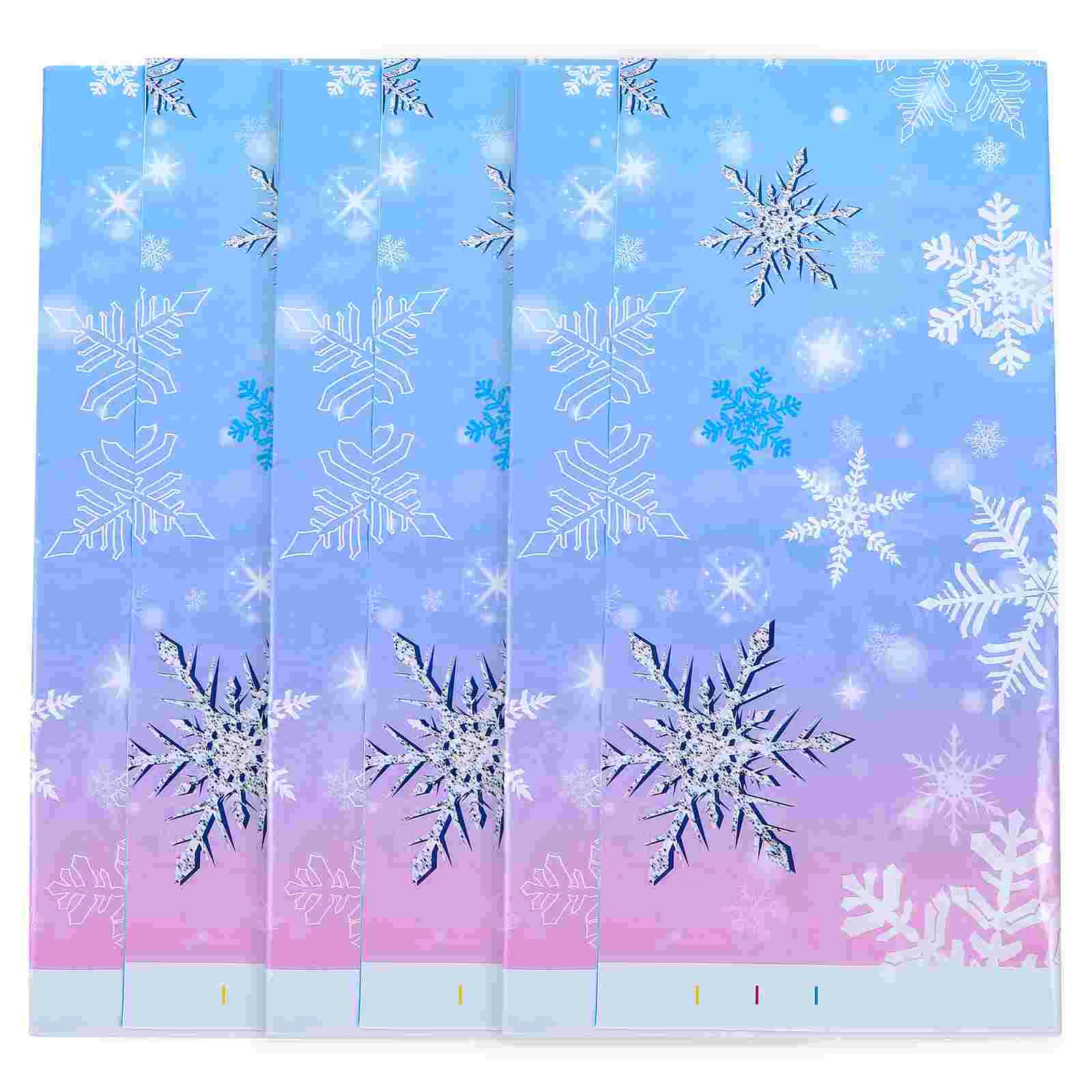 3 Pcs Birthday Tablecloth Decorate Party Snowflake Print Themed Cute Runner Banquet
3 Pcs Birthday Tablecloth Decorate Party Snowflake Print Themed Cute Runner Banquet