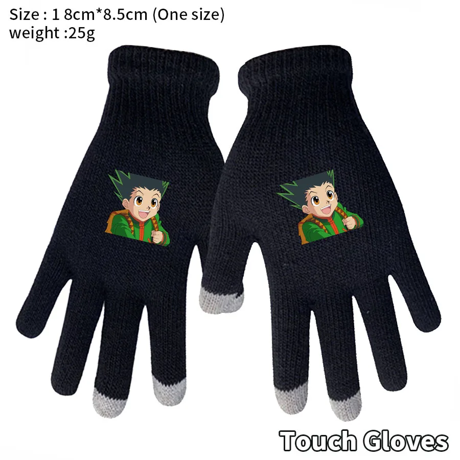 Anime HUNTER×HUNTER Cute Winter Warm Cartoon Touch Screen Gloves Boys Girls Knitted Full Finger Mittens Cosplay Accessories Gift
Anime HUNTER×HUNTER Cute Winter Warm Cartoon Touch Screen Gloves Boys Girls Knitted Full Finger Mittens Cosplay Accessories Gift
