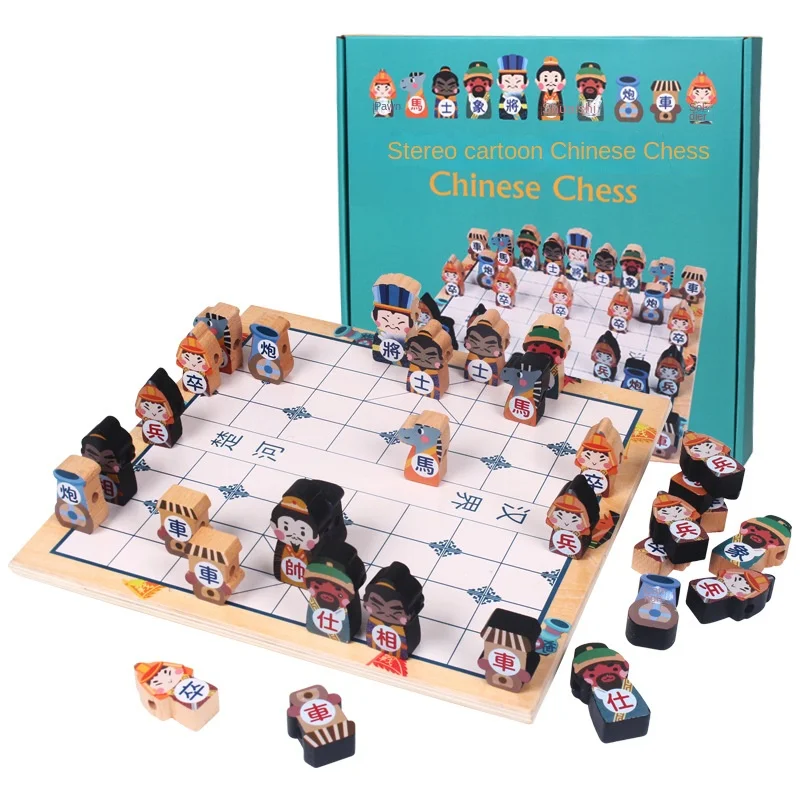 Chinese Chess Set Three-Kingdoms Sanguo Figures Chinese Chess Q Version Children Chinese Style Creative Special Gifts
Chinese Chess Set Three-Kingdoms Sanguo Figures Chinese Chess Q Version Children Chinese Style Creative Special Gifts