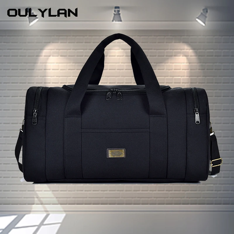 Trave Bag Two Size Canvas Luggage Women Large Capacity Backpacks Outdoor Travel Bag Handbag Unisex Thickening Consignment Bag
Trave Bag Two Size Canvas Luggage Women Large Capacity Backpacks Outdoor Travel Bag Handbag Unisex Thickening Consignment Bag
