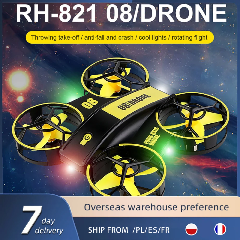 RH821/H36/184 Mini Drone One Key Take Off/Land Auto Hovering 3D Flip Mini Nano Drone RC Helicopter Quadrocopter For Kids
RH821/H36/184 Mini Drone One Key Take Off/Land Auto Hovering 3D Flip Mini Nano Drone RC Helicopter Quadrocopter For Kids