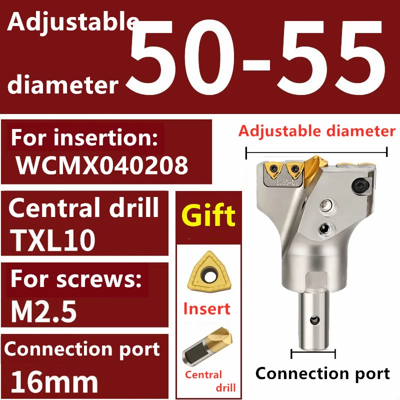 Сверло ZINAF VMD 45-160 мм
Сверло ZINAF VMD 45-160 мм