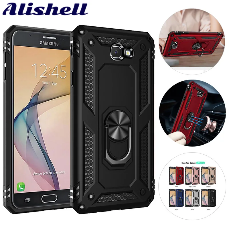 Shockproof Phone Case For Samsung J2Core J3 J4 Prime J5 J6 J7 J8 Military-Grade Anti-Drop Ring Cover For Galaxy J530 J610 J730
Shockproof Phone Case For Samsung J2Core J3 J4 Prime J5 J6 J7 J8 Military-Grade Anti-Drop Ring Cover For Galaxy J530 J610 J730
