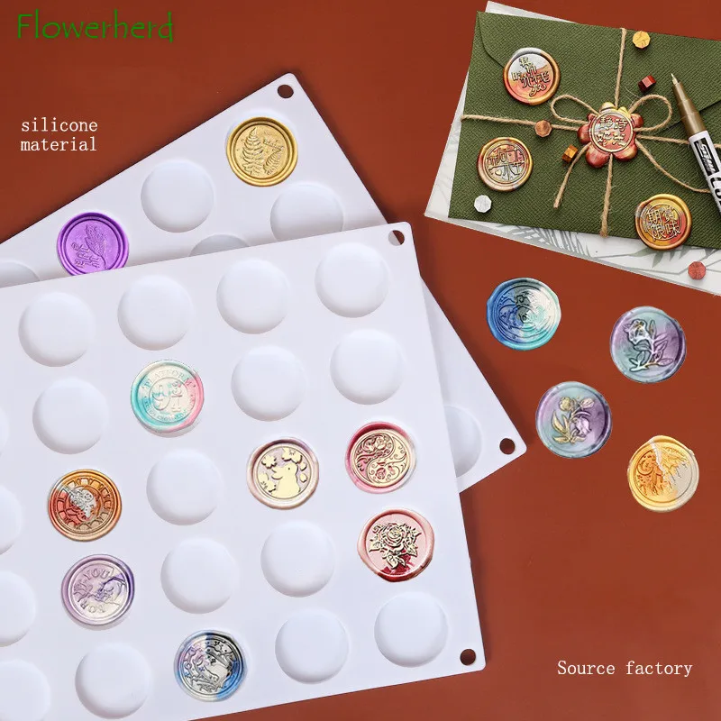 DIY 30 Hole Stamp Wax Seal Envelope Silicone Mold Cake Chocolate Biscuit Baking Mold Resin Molds Cake Decorating Tools
DIY 30 Hole Stamp Wax Seal Envelope Silicone Mold Cake Chocolate Biscuit Baking Mold Resin Molds Cake Decorating Tools