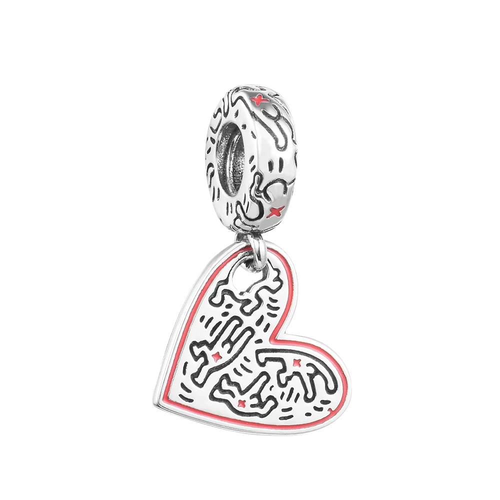 DIY Fits for CKK Charms Bracelets Line Art People Heart Dangle Beads 100% 925 Sterling-Silver-Jewelry Free Shipping
DIY Fits for CKK Charms Bracelets Line Art People Heart Dangle Beads 100% 925 Sterling-Silver-Jewelry Free Shipping