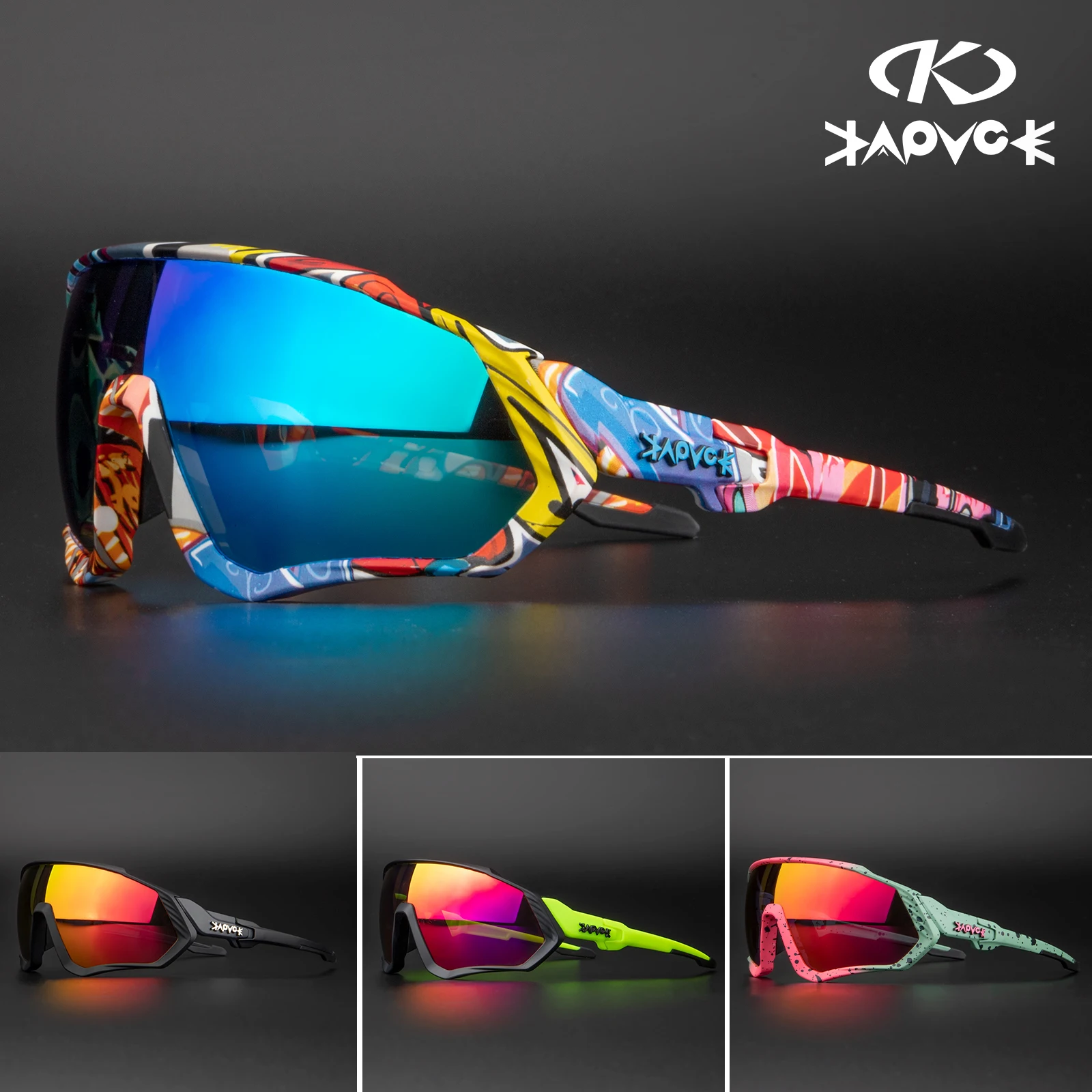 Kapvoe UV400 Riding Cycling Sunglasses Mtb Polarized Sports Cycling Glasses Goggles Bicycle Mountain Bike Glasses Men's Women
Kapvoe UV400 Riding Cycling Sunglasses Mtb Polarized Sports Cycling Glasses Goggles Bicycle Mountain Bike Glasses Men's Women