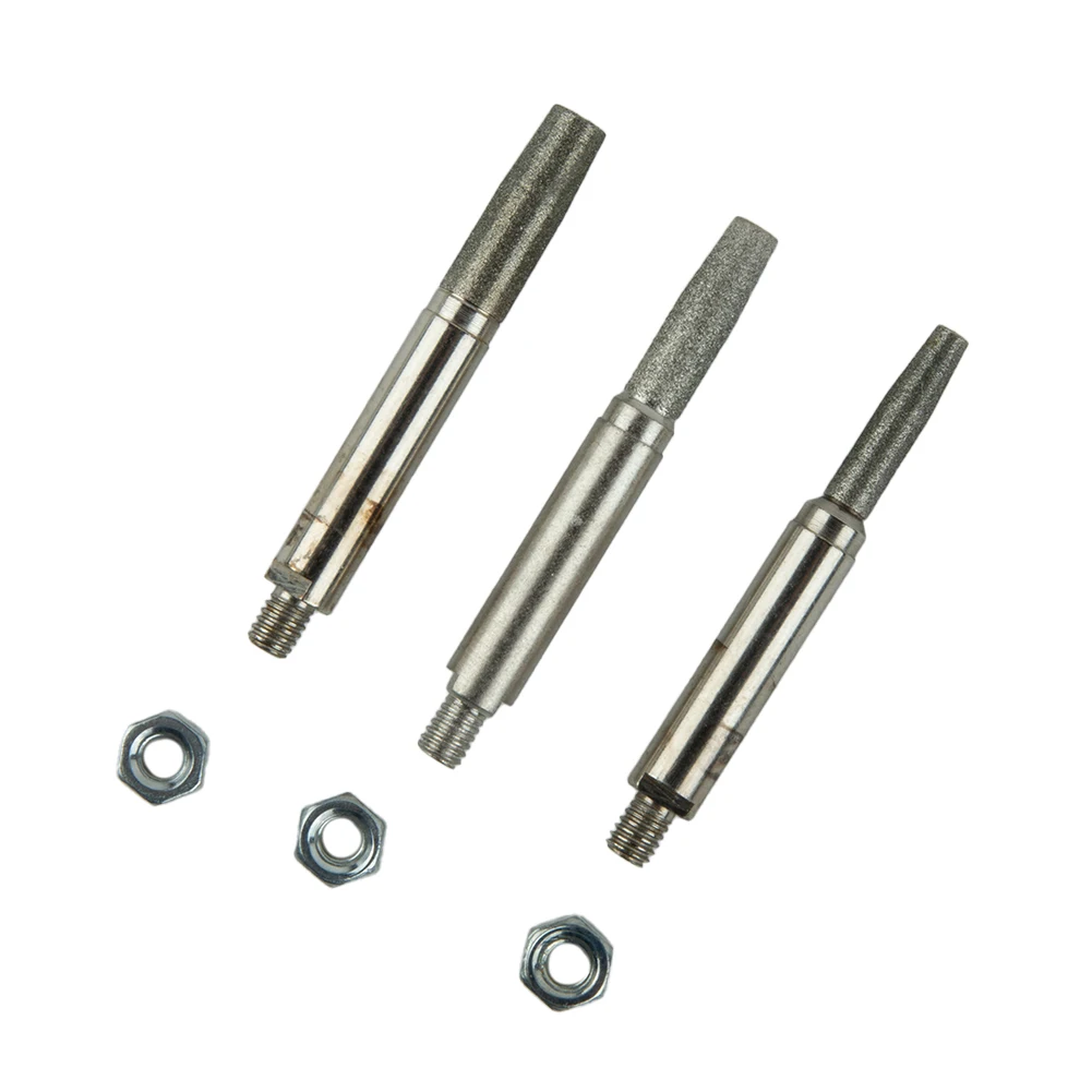 3pcs Chainsaw Sharpener Parts Grinding Head Diamond Coated Cylindrical Burr 4/5/6mm For Hand Chain Grinder Abrasive Tool
3pcs Chainsaw Sharpener Parts Grinding Head Diamond Coated Cylindrical Burr 4/5/6mm For Hand Chain Grinder Abrasive Tool