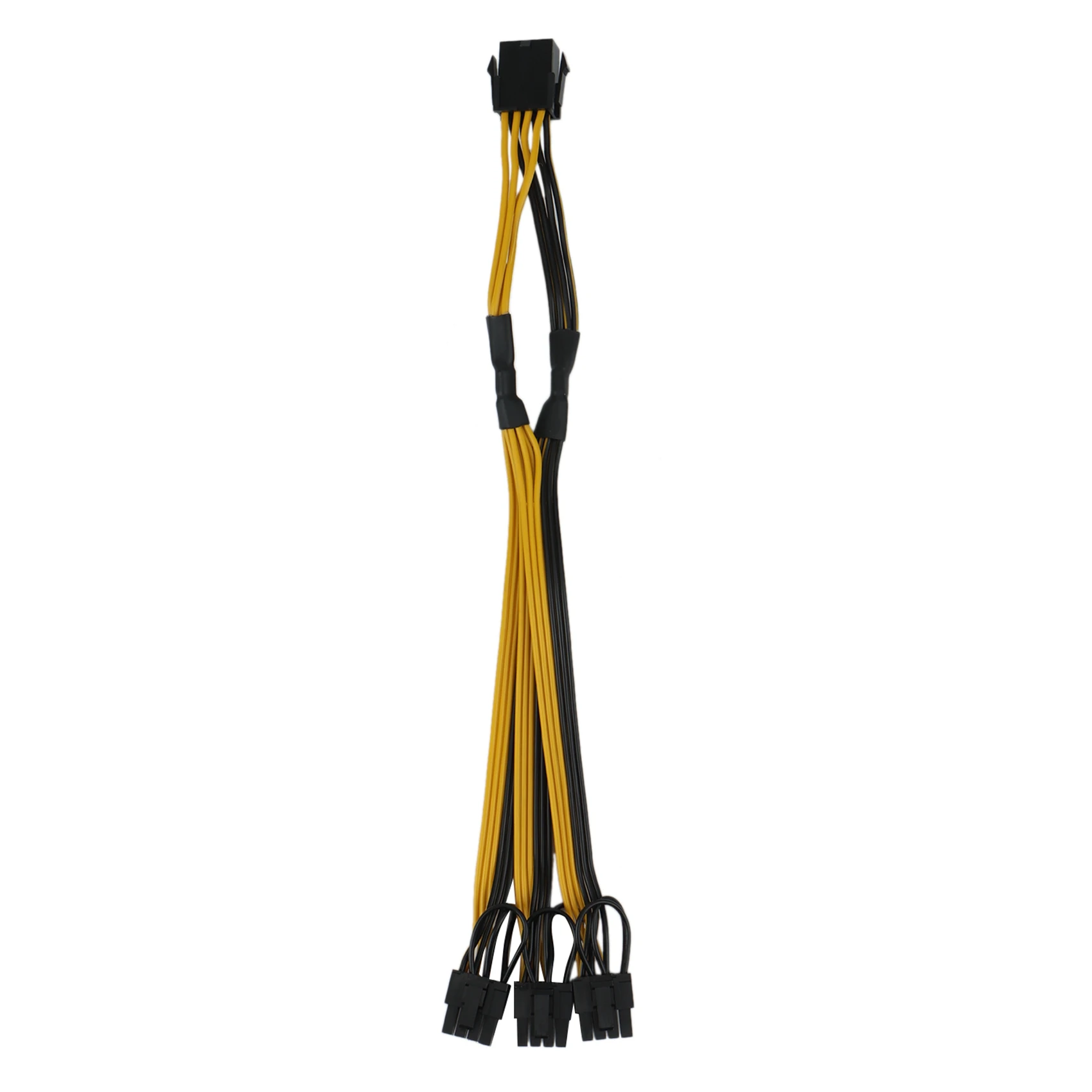 ATX 12V CPU 8 Pin to 3X 8Pin (6+2) Pin PCI-E Male Splitter Power Extension Adapter Cable for Graphics Card
ATX 12V CPU 8 Pin to 3X 8Pin (6+2) Pin PCI-E Male Splitter Power Extension Adapter Cable for Graphics Card