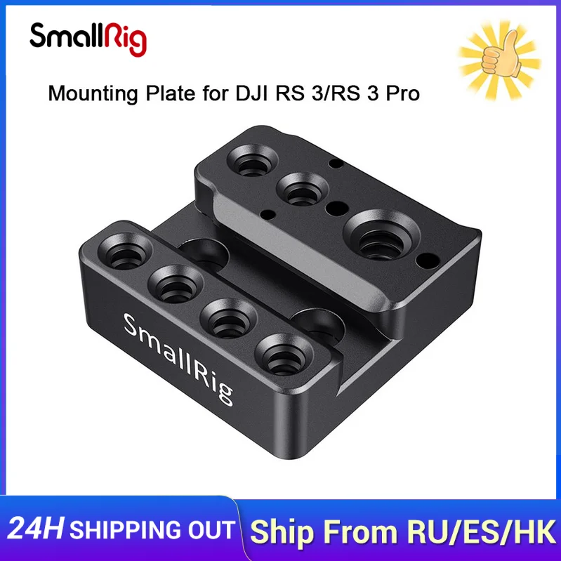 SmallRig Monitor Mount Holder for DJI Ronin-S/SC RS 2/RSC 2/RS 3/RS 3 Pro Gimbal Accessories Mounting Plate for Magic Arm Handle
SmallRig Monitor Mount Holder for DJI Ronin-S/SC RS 2/RSC 2/RS 3/RS 3 Pro Gimbal Accessories Mounting Plate for Magic Arm Handle