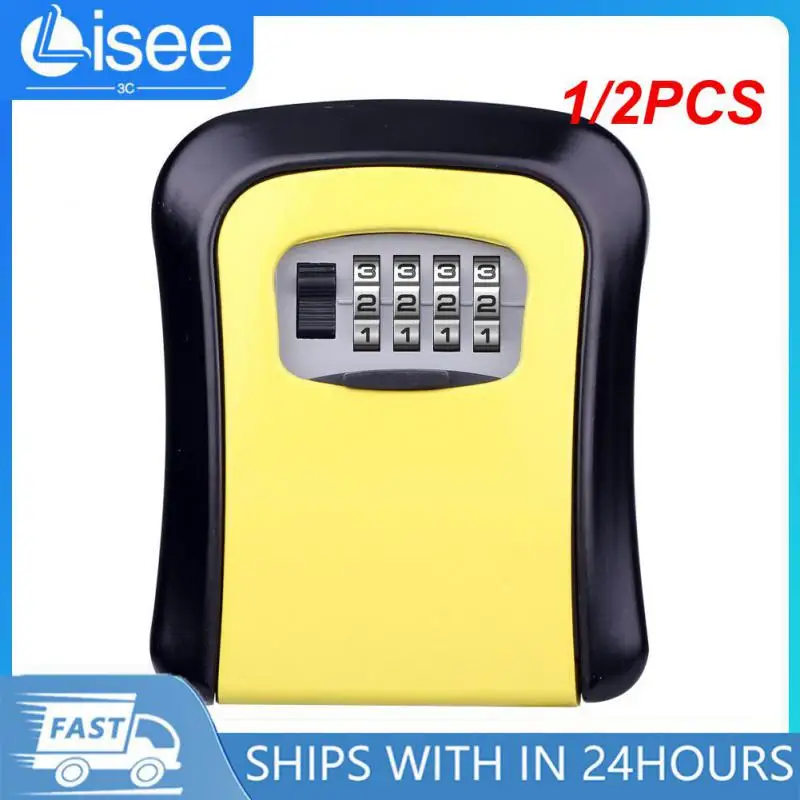 1/2PCS Wall Mount Key Storage Secret Box Organizer 4 Digit Combination Password Security Code Lock No Key Home Key Safe Box
1/2PCS Wall Mount Key Storage Secret Box Organizer 4 Digit Combination Password Security Code Lock No Key Home Key Safe Box