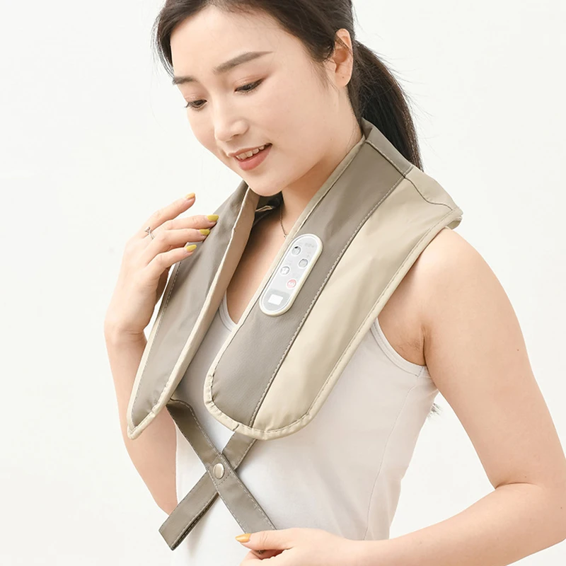 U Shape Cervical Neck and Shoulder Massager Shawl Electric Heated Shiatsu Pain Relief Body Relaxing Back Massage Health Care
U Shape Cervical Neck and Shoulder Massager Shawl Electric Heated Shiatsu Pain Relief Body Relaxing Back Massage Health Care