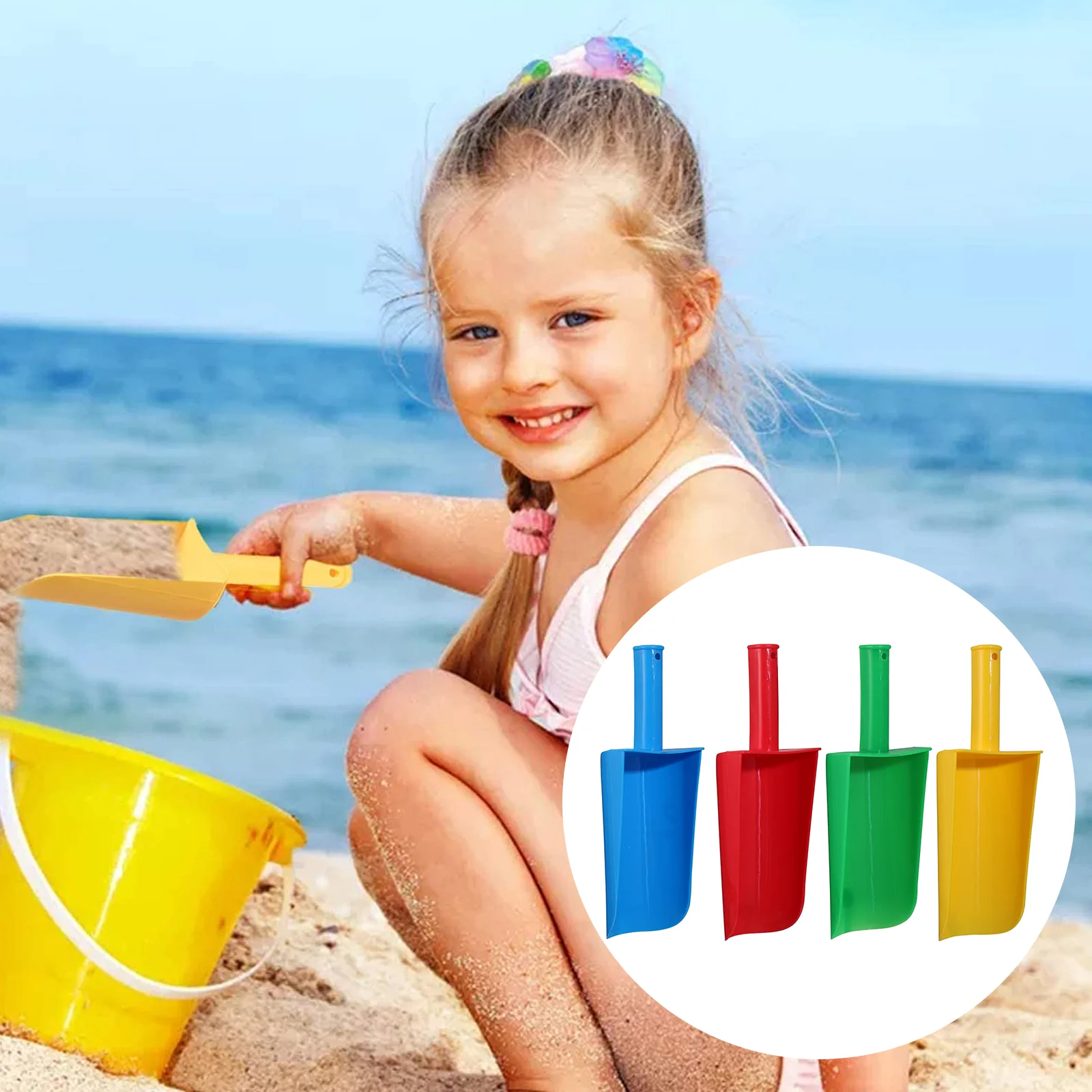 Sand Beach Toy Scoop Kids Plastic Snow Toys Spade Garden Sandbox Play Summer Set Favor Party Food Tool Digging Pool Hand
Sand Beach Toy Scoop Kids Plastic Snow Toys Spade Garden Sandbox Play Summer Set Favor Party Food Tool Digging Pool Hand