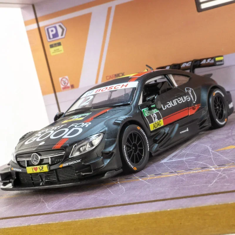 Модель спортивного автомобиля 1:32 C63 M4 DTM детская игрушка из сплава с подлинной