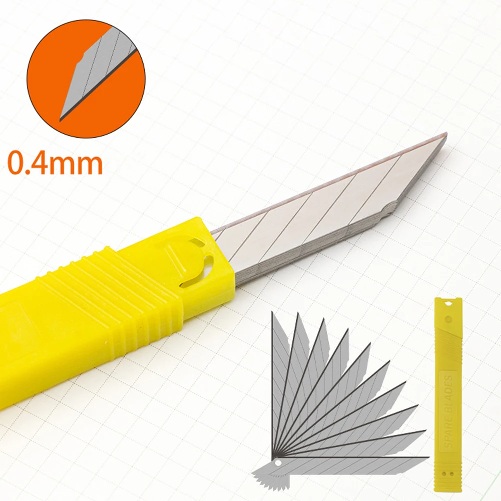 10Pcs 30 Degree Replacement Blades Art Blade Art Cutter Alloy Steel Knife Blades Cutting Carving Utility Office Stationery
10Pcs 30 Degree Replacement Blades Art Blade Art Cutter Alloy Steel Knife Blades Cutting Carving Utility Office Stationery