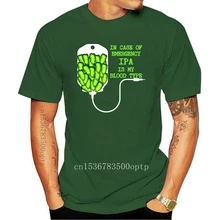 New Ipa Is My Blood Type Craft Beer Funny T Shirt Humor Printed Formal Spring Round Collar Short Sleeve Vintage Over Size 5XL Sh