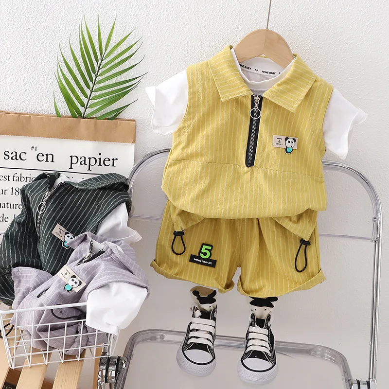 Boys Clothing Sets Summer Children Fashion Polo T-shirts Shorts 2pcs Tracksuits For Baby Boy 1 To 5 Years Kids Suit Outfits 2023
Boys Clothing Sets Summer Children Fashion Polo T-shirts Shorts 2pcs Tracksuits For Baby Boy 1 To 5 Years Kids Suit Outfits 2023