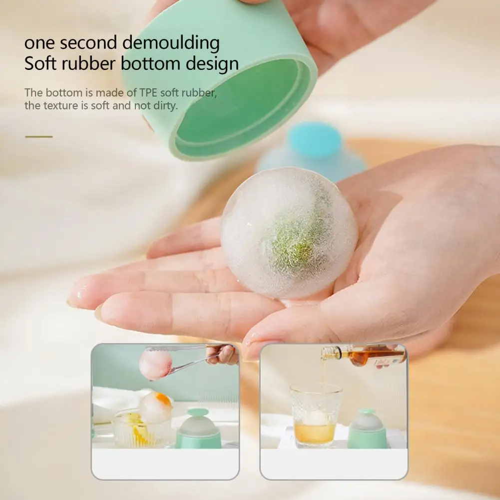 Great Ice Cube Mold Odor-proof Cold Resistant Silicone Sphere Ice Mold Flexible Ice Ball Mold Kitchen Supplies
Great Ice Cube Mold Odor-proof Cold Resistant Silicone Sphere Ice Mold Flexible Ice Ball Mold Kitchen Supplies