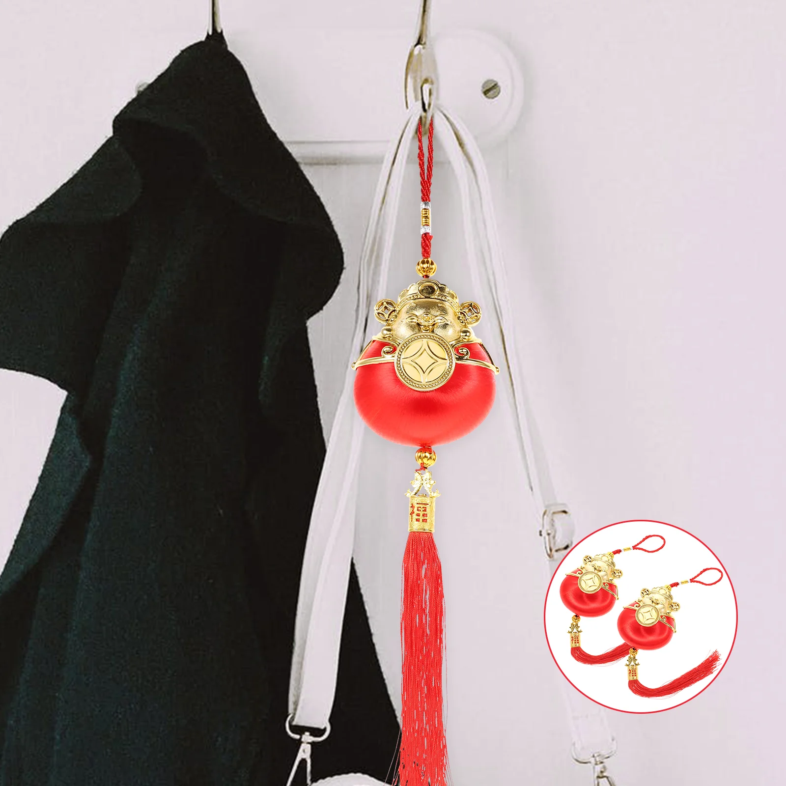 Year New Hanging Chinese Pendant Red Ornamentscar Lucky Decoration Wealth Fortune Spring Ornament Decorations Charm Festival
Year New Hanging Chinese Pendant Red Ornamentscar Lucky Decoration Wealth Fortune Spring Ornament Decorations Charm Festival