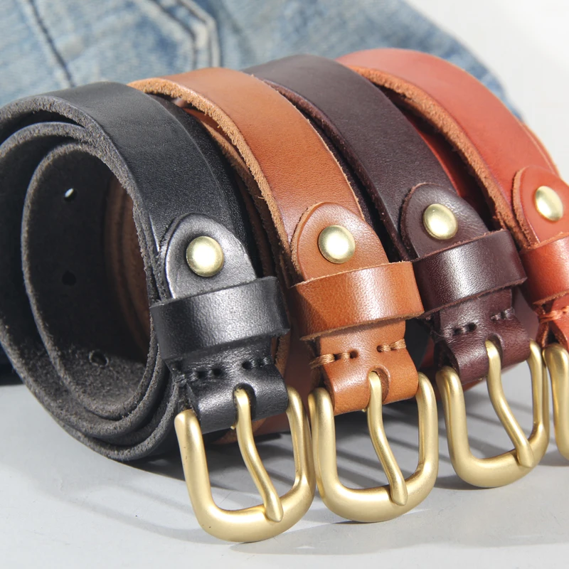 Thick Cowhide Belt Women's pin buckle leather belt Top Cowhide All-match Casual Jeans Belt High Quality Retro Luxury Women Belt
Thick Cowhide Belt Women's pin buckle leather belt Top Cowhide All-match Casual Jeans Belt High Quality Retro Luxury Women Belt