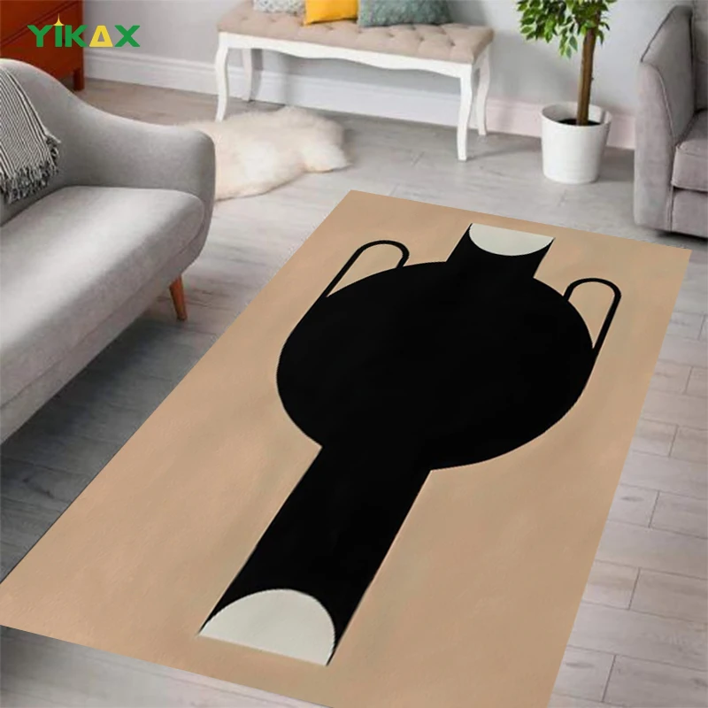 Nordic Abstract Carpet Area Rug Large Mat Doormat Floor Geometry Line Woman Non Slip Sofa Beside Bath Flannel Bedroom Decoration 
Nordic Abstract Carpet Area Rug Large Mat Doormat Floor Geometry Line Woman Non Slip Sofa Beside Bath Flannel Bedroom Decoration