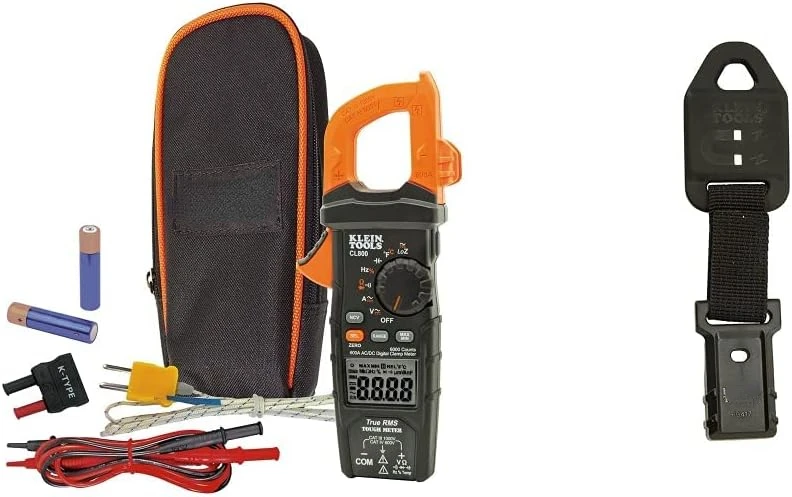 

Digital Clamp Meter, Autoranging TRMS, AC/DC Volt/Current, LoZ, Continuity, Frequency, Capacitance, NCVT, Temp, More 1000V &