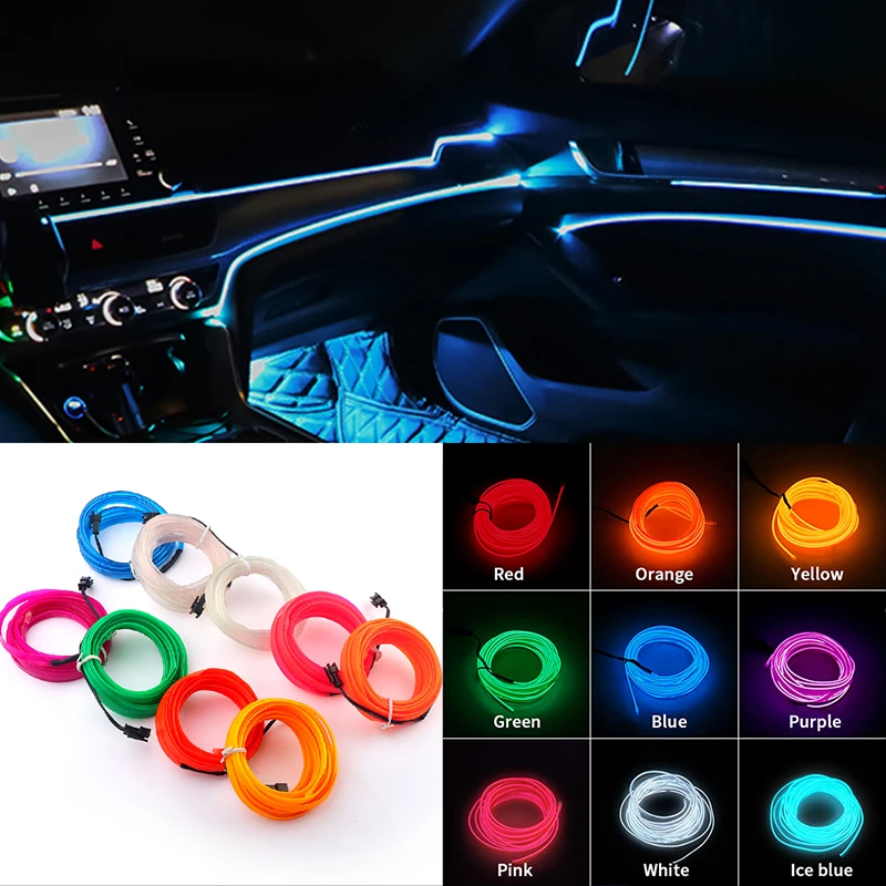 1M Car Interior Led Decorative Lamp EL Wiring Neon Strip For Chevrolet Cruze Lacetti Captiva SS Z71 Equinox Trax Impala Camaro
1M Car Interior Led Decorative Lamp EL Wiring Neon Strip For Chevrolet Cruze Lacetti Captiva SS Z71 Equinox Trax Impala Camaro