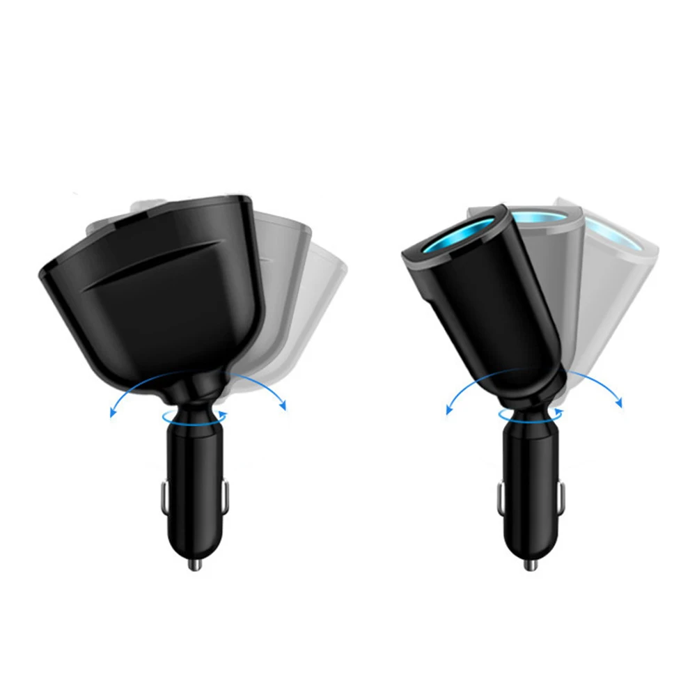 66W Super Car Charger 12V/24V Dual USB Power Adapter Car Cigar Lighter Socket Car Chargers For Various Electrical Equipment
66W Super Car Charger 12V/24V Dual USB Power Adapter Car Cigar Lighter Socket Car Chargers For Various Electrical Equipment