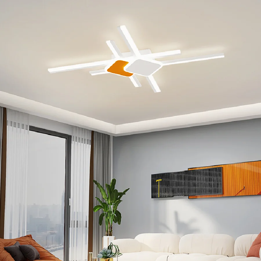 Acrylic Strip Living Room Led Chandeliers Modern Minimalist Bedroom Study Ceiling Decoration Light Creative Orange Light Fashion
Acrylic Strip Living Room Led Chandeliers Modern Minimalist Bedroom Study Ceiling Decoration Light Creative Orange Light Fashion