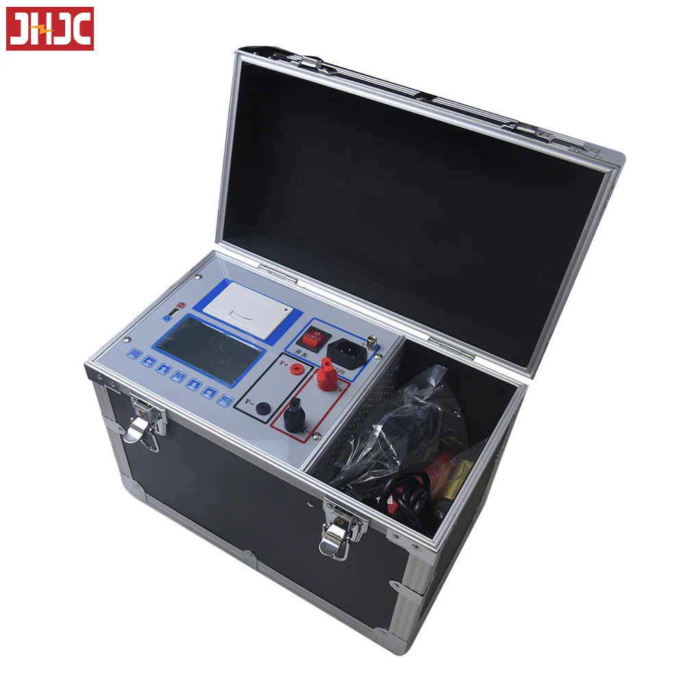 

Fast Test Ground Earth Resistance Tester Down Conductor Ohmmeter 1A/5A/10A DC Resistance Tester Milli Ohm Meter Test Equipment