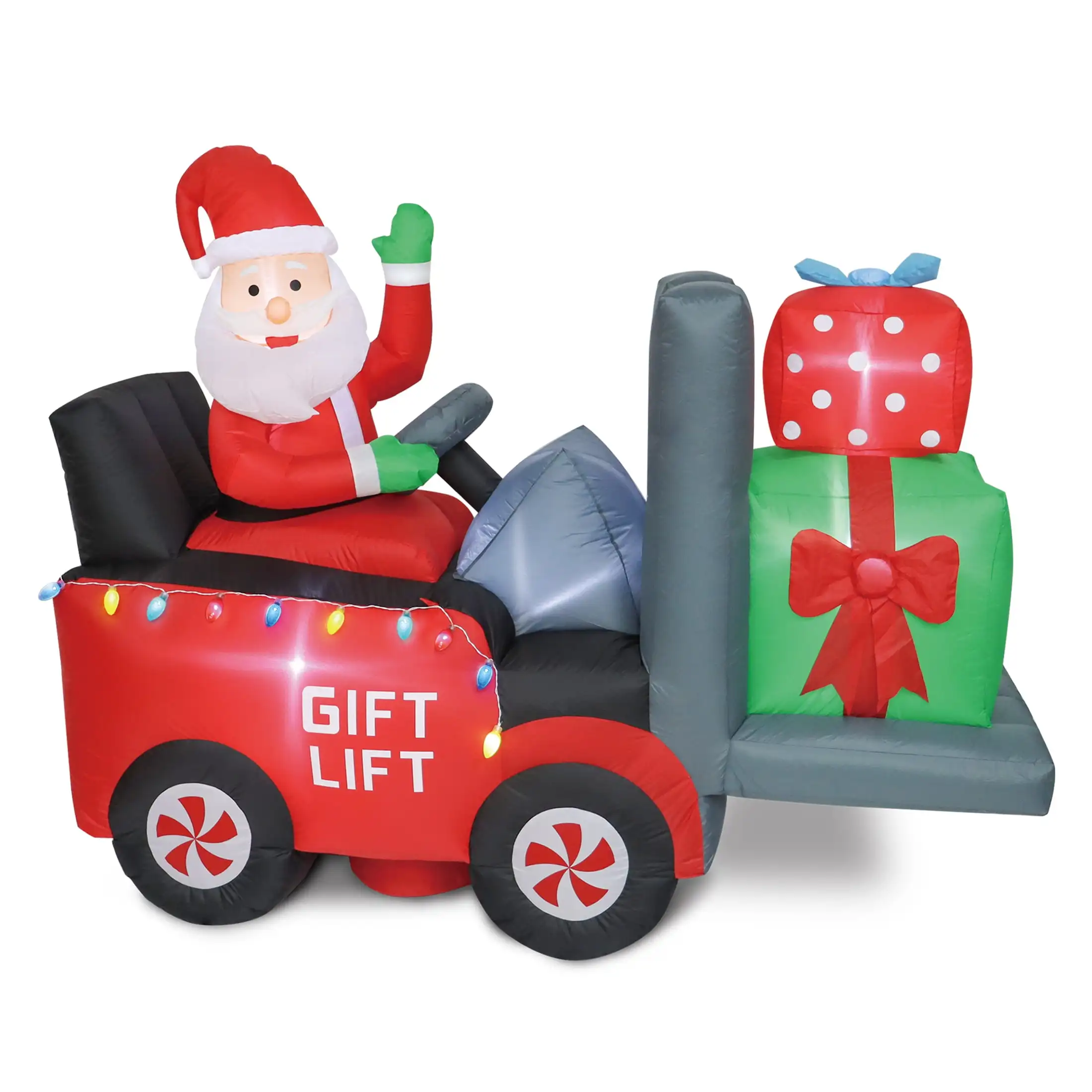 Подарочный подъемник Santa In, надувной грузовик с мигающими огнями C7, 6,5 футов, по праздничному времени
Подарочный подъемник Santa In, надувной грузовик с мигающими огнями C7, 6,5 футов, по праздничному времени