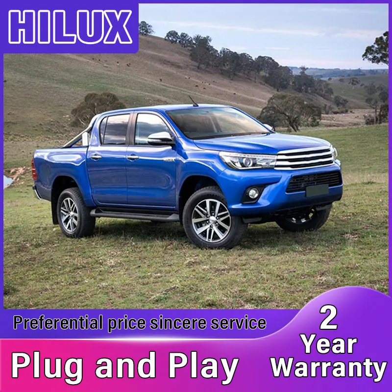 Car Styling For Toyota Hilux Vigo 2016 Headlights LED Headlight DRL Lens Double Beam HID Xenon car accessories
Car Styling For Toyota Hilux Vigo 2016 Headlights LED Headlight DRL Lens Double Beam HID Xenon car accessories