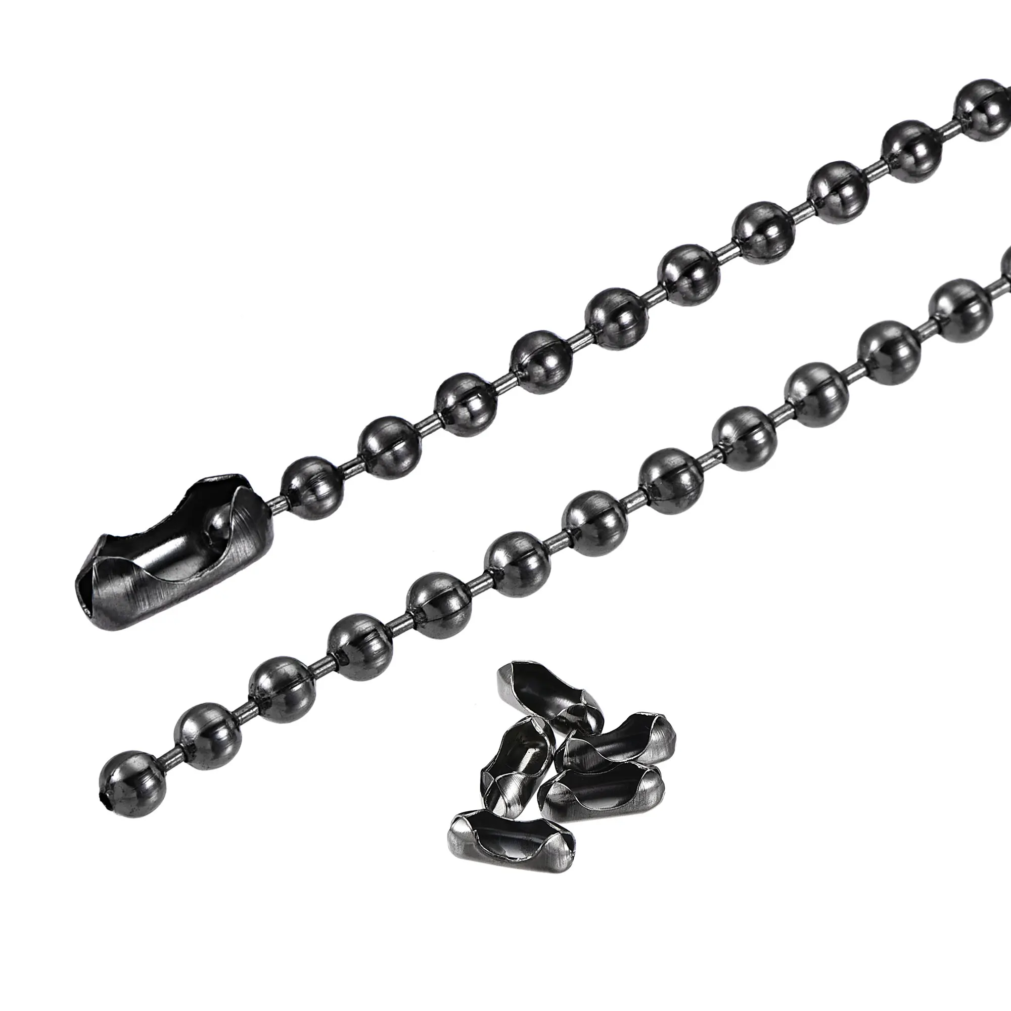 Uxcell Pull Chain Extension, 39.4 Inch Long 0.12 Inch Diameter Beaded Link with Connectors, Iron Electroplated Black 2Pcs
Uxcell Pull Chain Extension, 39.4 Inch Long 0.12 Inch Diameter Beaded Link with Connectors, Iron Electroplated Black 2Pcs