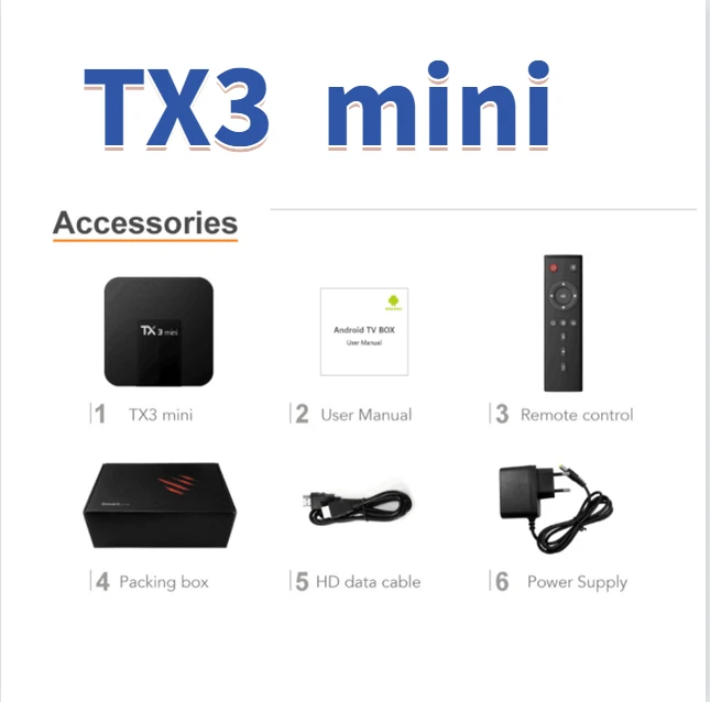 2022 Latest TX3 Mini Smart TV Box Android 8.1 1G 8G Amlogic S905W Support 2.4G&5G Dual Wifi 4K Media Player Set Top Box 2G 16G
2022 Latest TX3 Mini Smart TV Box Android 8.1 1G 8G Amlogic S905W Support 2.4G&5G Dual Wifi 4K Media Player Set Top Box 2G 16G