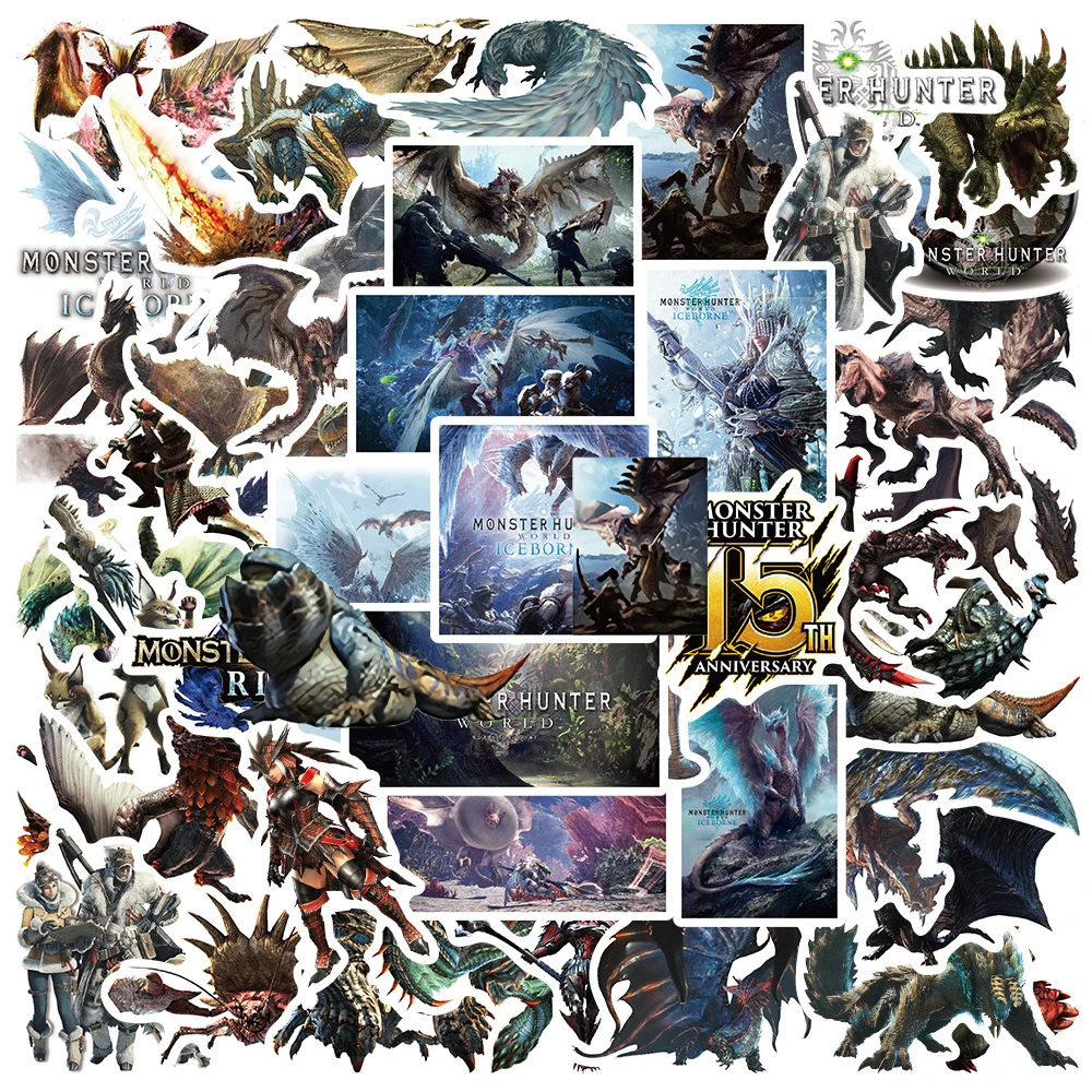 10/30/50PCS Game Monster Hunter Exquisite Graffiti Stickers Luggage Diary Guitar Skateboard Toys PVC Cool Stickers Wholesale
10/30/50PCS Game Monster Hunter Exquisite Graffiti Stickers Luggage Diary Guitar Skateboard Toys PVC Cool Stickers Wholesale