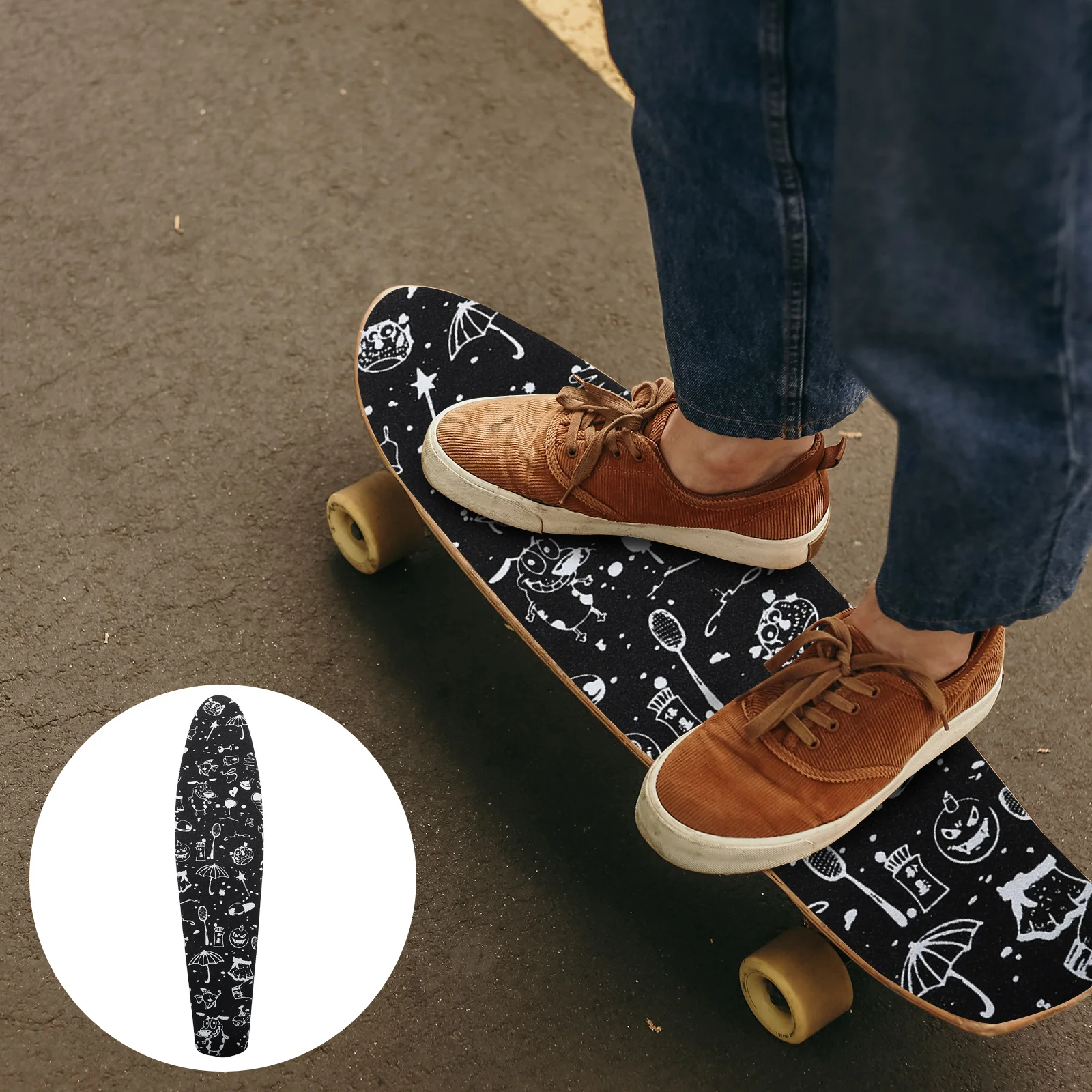 Grip Tape Skateboard Sandpaper Longboard Sticker Forscooter Skateboards Anti Strips Decals Non Emery Stairs Rollerboard Sheet
Grip Tape Skateboard Sandpaper Longboard Sticker Forscooter Skateboards Anti Strips Decals Non Emery Stairs Rollerboard Sheet