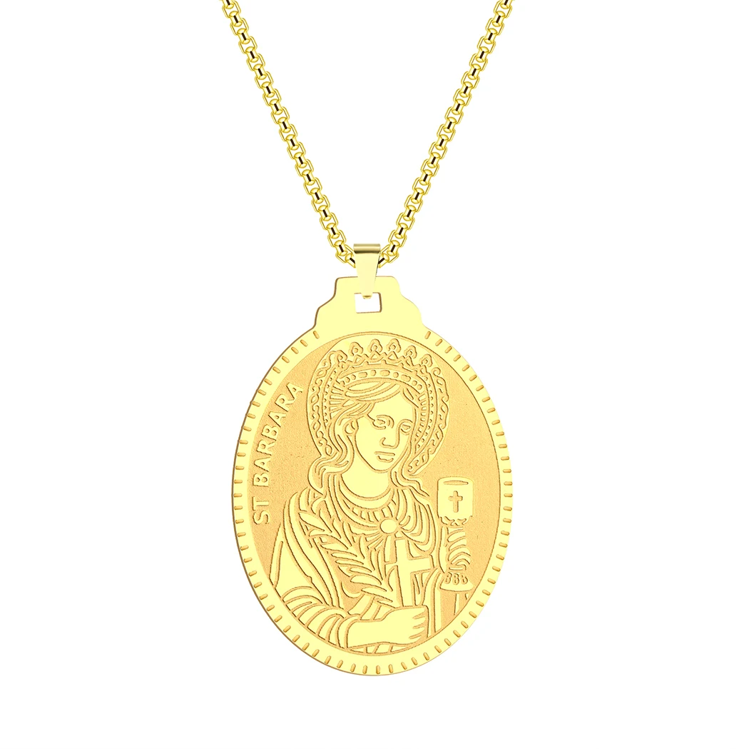 Christian Man Pendant Santa Barbara Man Necklace Santa Barbara Medal Jewelry
Christian Man Pendant Santa Barbara Man Necklace Santa Barbara Medal Jewelry
