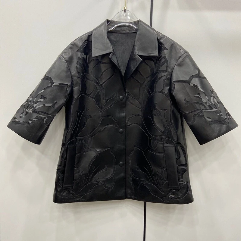 Woman Coats Natural 100% Sheepskin Leather Fashion leather Jackets Female Real Sheepskin Leather Long Windbreaker
Woman Coats Natural 100% Sheepskin Leather Fashion leather Jackets Female Real Sheepskin Leather Long Windbreaker